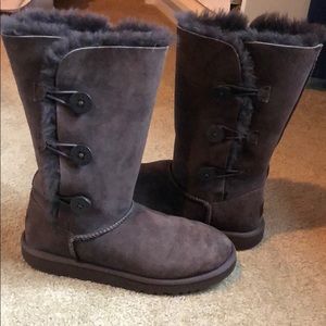 UGG Bailey Button Triplet Boots